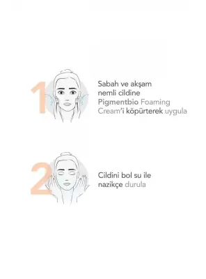 Bioderma Pigmentbio Foaming Cream Cleanser Temizleme jeli 200 ml - 3
