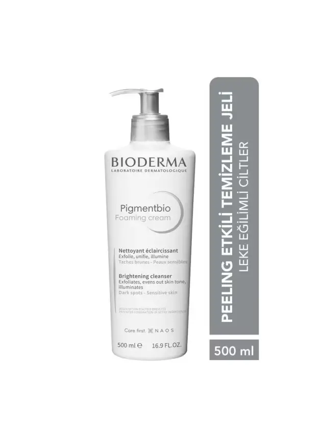 OUTLET - Bioderma Pigmentbio Foaming Cream Cleanser Temizleme Jeli 500 ml - 1