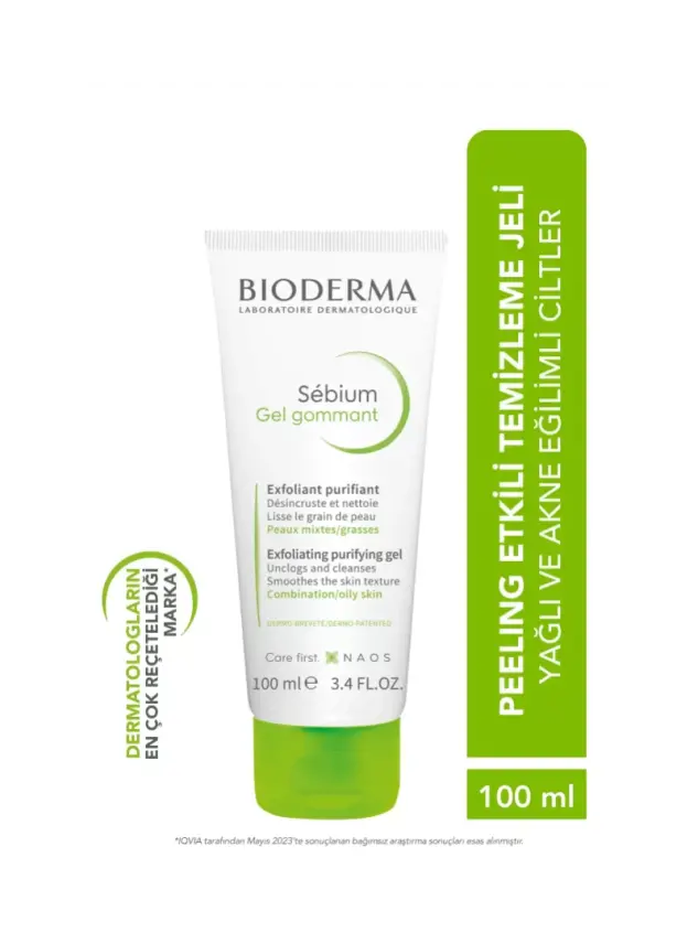 Bioderma Sebium Exfoliating Gel 100 ml - 1