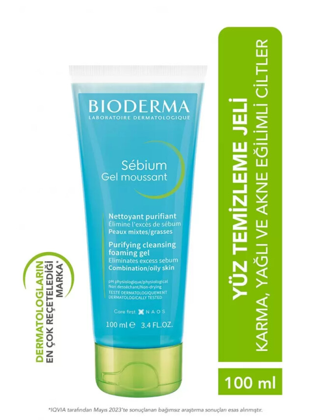Bioderma Sebium Foaming Gel 100 ml - Bioderma