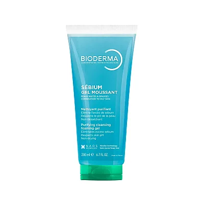 Bioderma Sebium Foaming Gel 200 ml - Bioderma