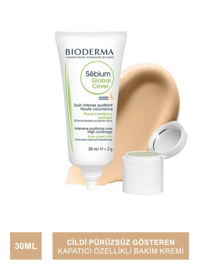 Bioderma Sebium Global Cover Creme 30 ml - Bioderma