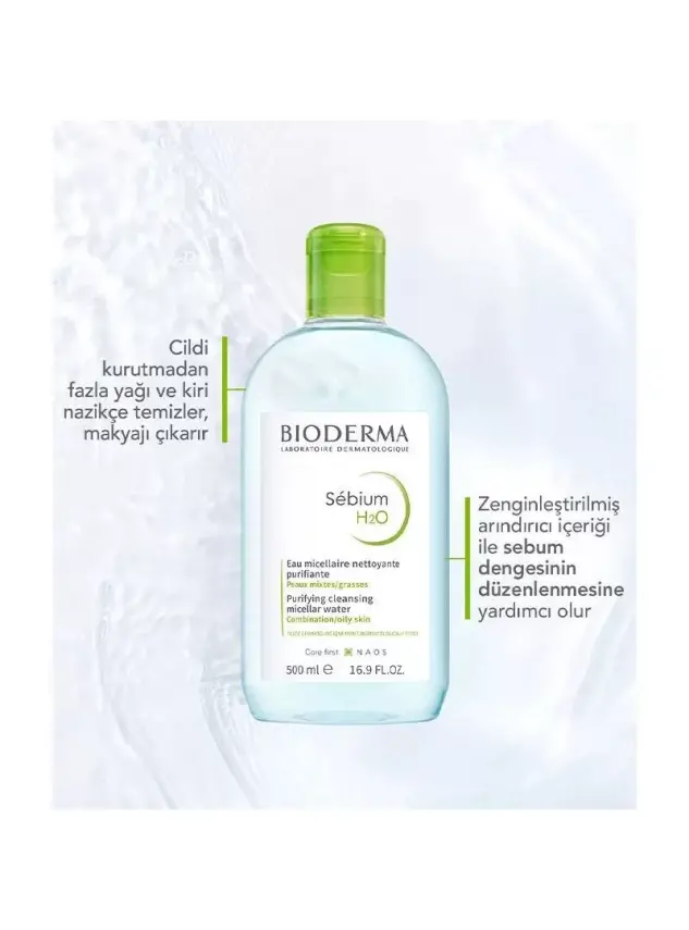 Bioderma Sebium H2O 500 ml - 3