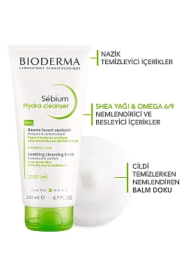Bioderma Sebium Hydra Cleanser 200 ml - 4