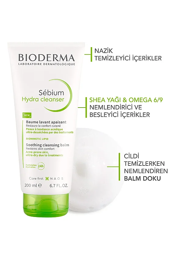 Bioderma Sebium Hydra Cleanser 200 ml - 4