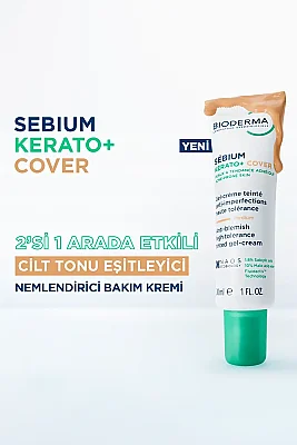 Bioderma Sebium Kerato+ Cover Krem 30 ml - 2