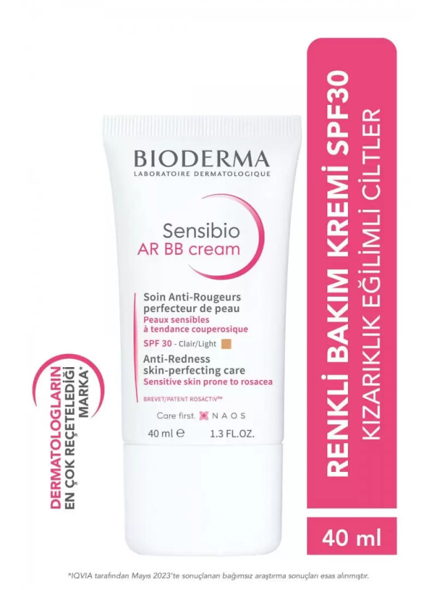 Bioderma Sensibio AR BB Creme Spf30 40 ml - Bioderma