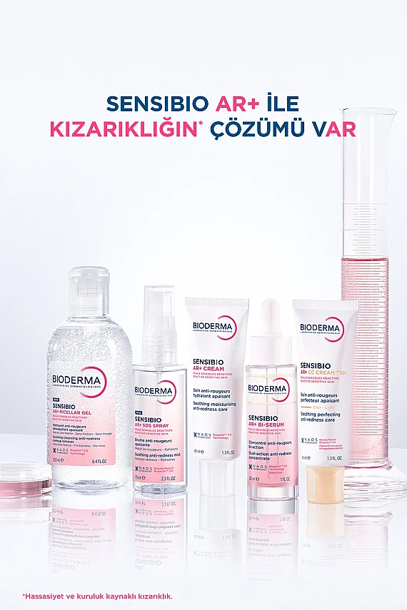 Bioderma Sensibio AR+ CC Cream SPF50+ Güneş Koruyuculu Kızarıklık Karşıtı Renkli Nemlendirici Krem 40 ML - 9