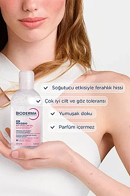 Bioderma Sensibio Ar+ Miceller Gel 250ml - 4