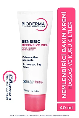 Bioderma Sensibio Defensive Rich Cream 40 ml - Bioderma