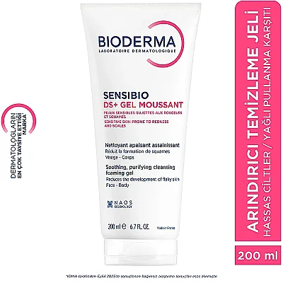 Bioderma Sensibio DS+ Foaming Gel Temizleyici Jel 200 ml - Bioderma
