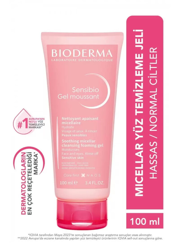 Bioderma Sensibio Foaming Gel 100 ml - Bioderma