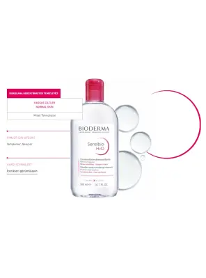 Bioderma Sensibio H2O Cilt ve Makyaj Temizleme Misel Suyu 500 Ml - 3