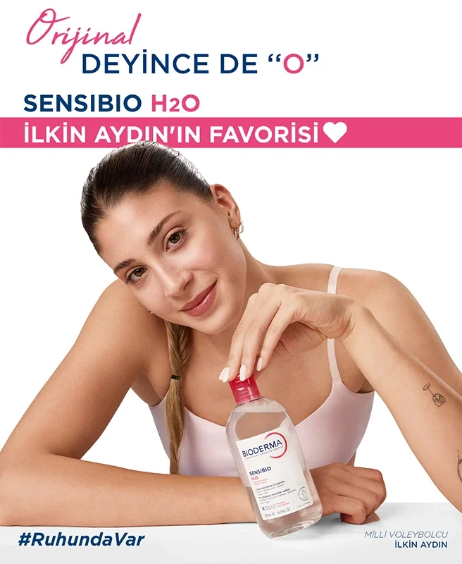 Bioderma Sensibio H2O Cilt ve Makyaj Temizleme Misel Suyu 500 Ml - 3