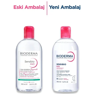 Bioderma Sensibio H2O Cilt ve Makyaj Temizleme Misel Suyu 500 Ml - 2