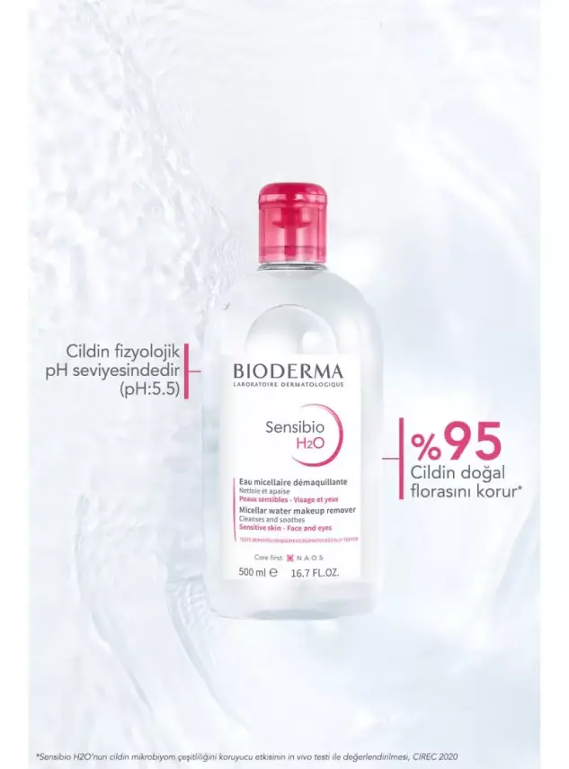 Bioderma Sensibio H2O İkiz Kofre 500 ml+500 ml - 3