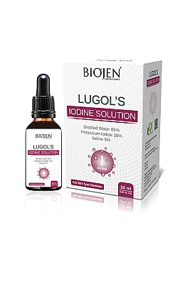 BIOJEN LUGOL'S Iodine Solutions %5 Lugol Solüsyon - BIOJEN