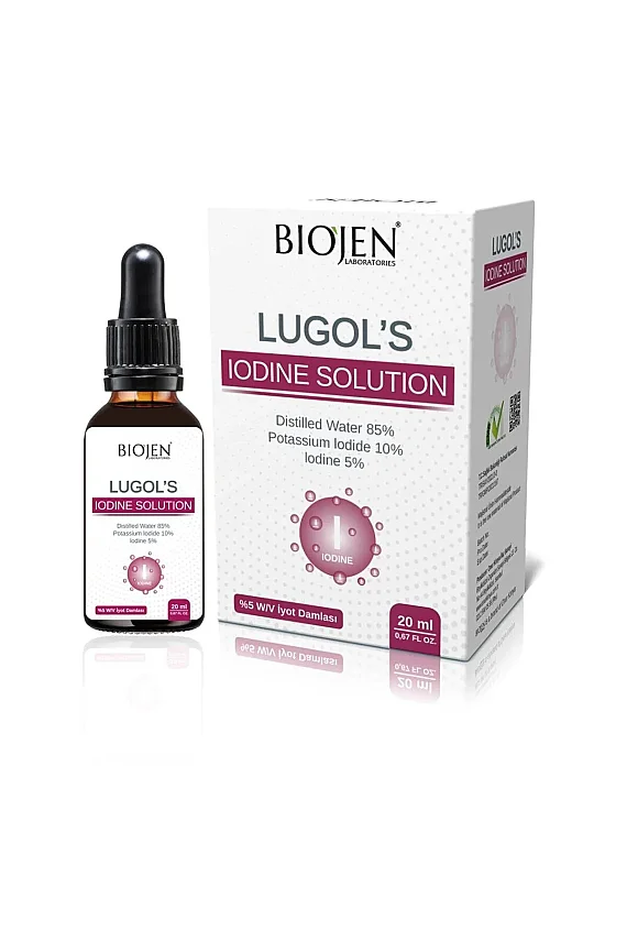 BIOJEN LUGOL'S Iodine Solutions %5 Lugol Solüsyon - 1