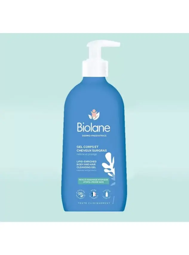 Biolane Dermopediatrik Body&Hair Cleansing Gel - Saç ve Vücut Şampuanı - 350 ml - 2
