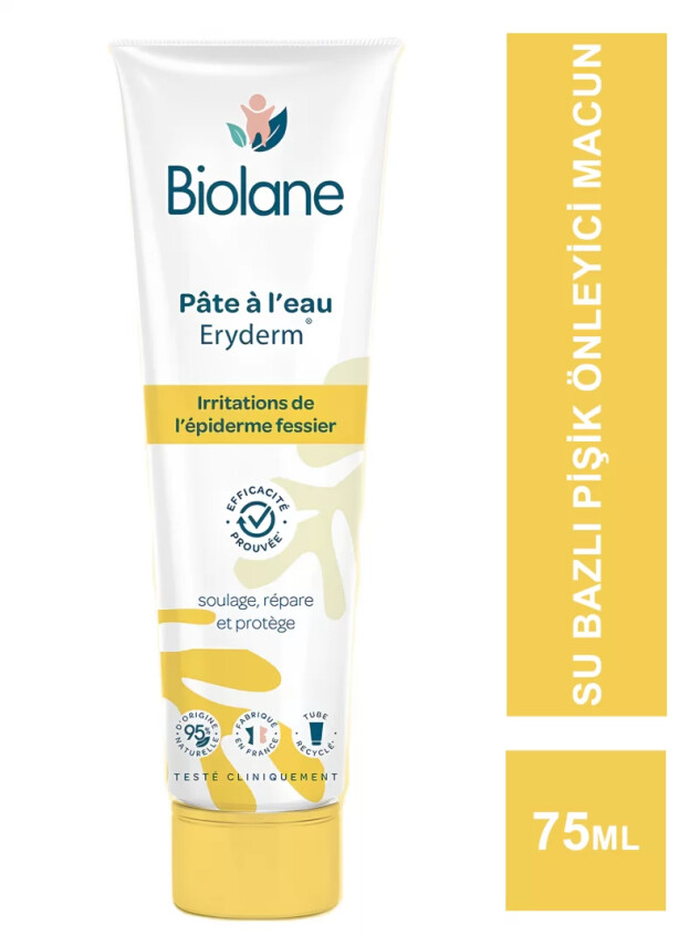 Biolane Eryderm Water Based Paste - Pişik Önleyici Macun - 75 ml - Biolane