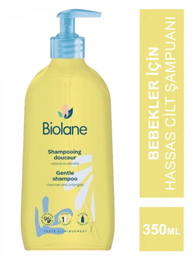 Biolane Gentle Shampoo - Hassas Cilt Şampuanı - 350 ml - Biolane