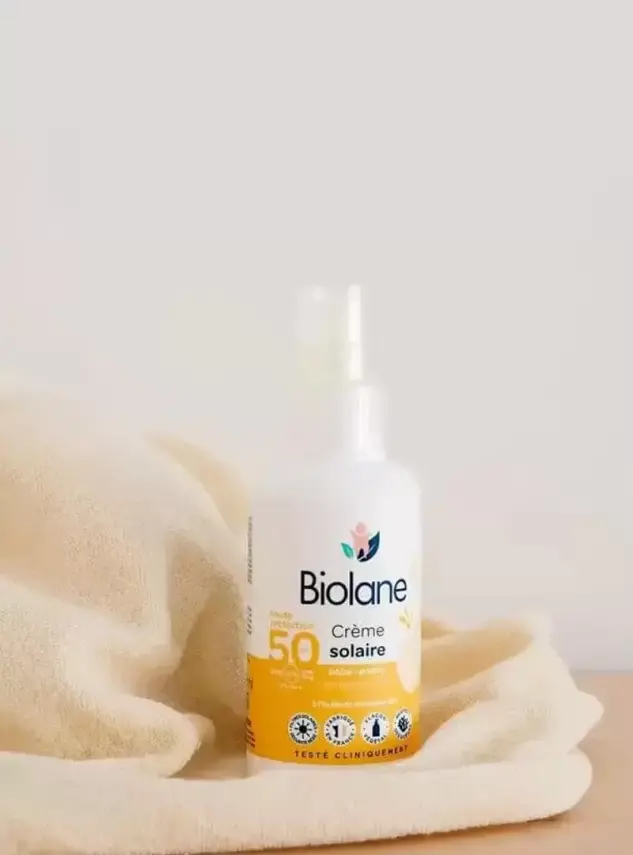OUTLET - Biolane Güneş Koruyucu Krem 0+ Yaş SPF50+ 125 ml - 3