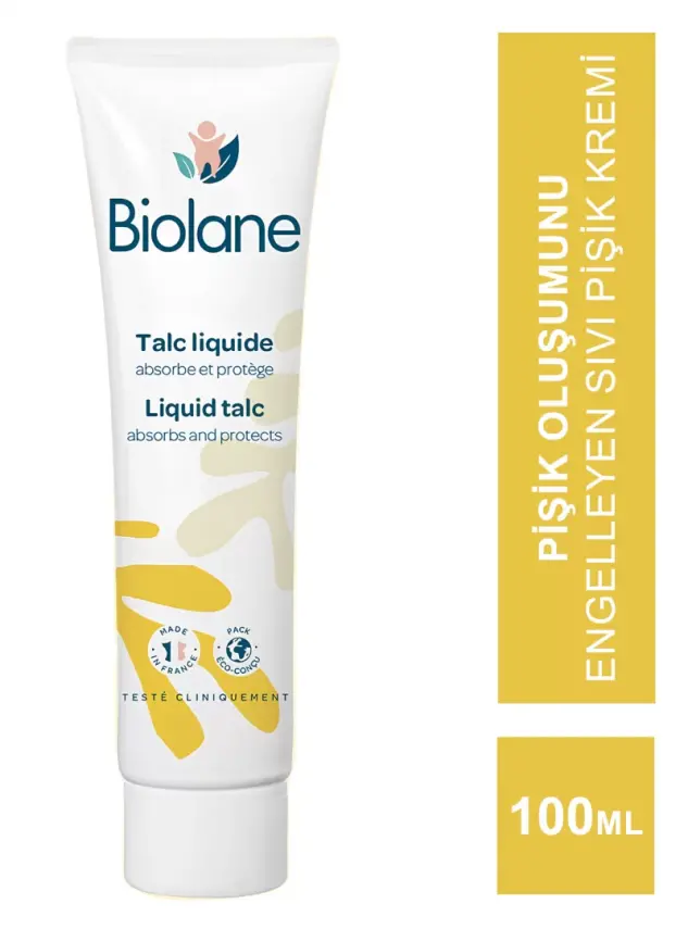 Biolane Liquid Talc - Sıvı Pudralı Pişik Kremi - 100 ml - 1