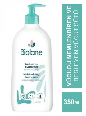 Biolane Moisturizing Body Milk - Nemlendirici Vücut Sütü - 350 ml - 1