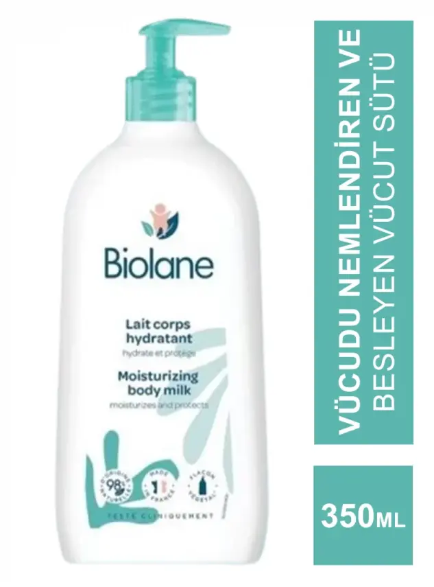 Biolane Moisturizing Body Milk - Nemlendirici Vücut Sütü - 350 ml - 1