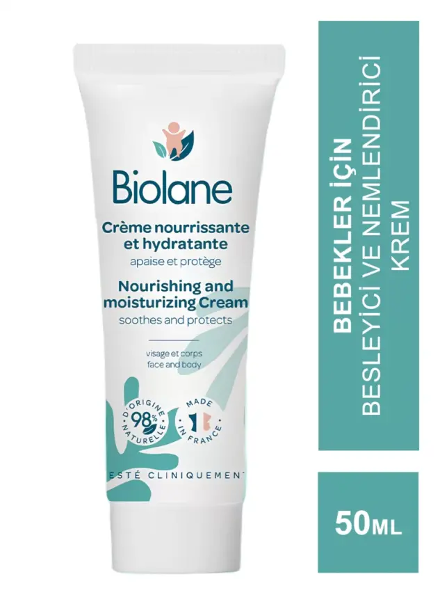 Biolane Nourishing and Moisturizing Cream - Besleyici&Nemlendirici Yüz Kremi - 50 ml - 1