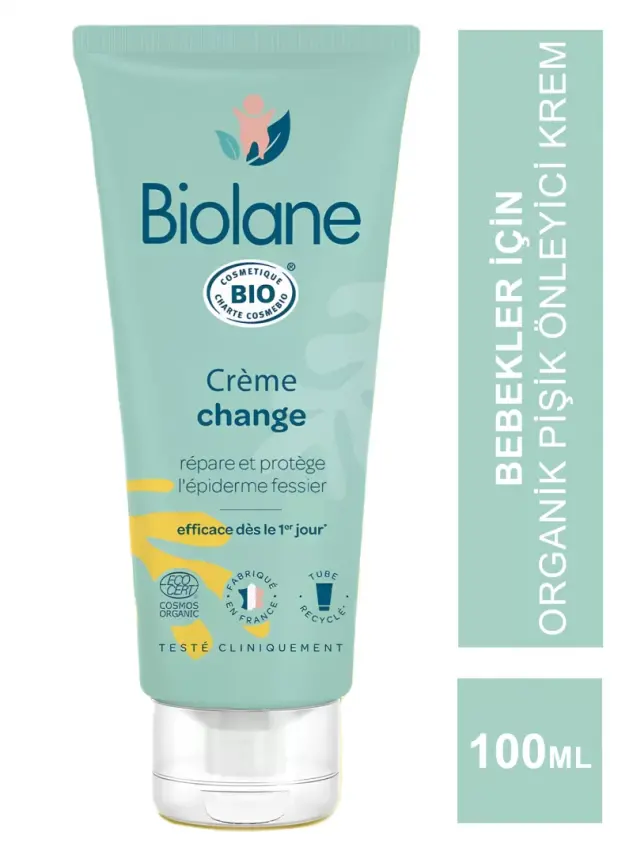 Biolane Organic Creme Change - Pişik Önleyici Krem - 100 ml - 1