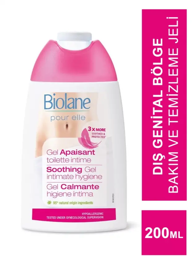 Biolane Soothing İntimate Gel - Genital Bölge Temizleme Jeli - 200 ml - 1