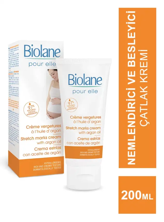 Biolane Stretch Marks Cream - Çatlak Kremi - 200 ml - 1