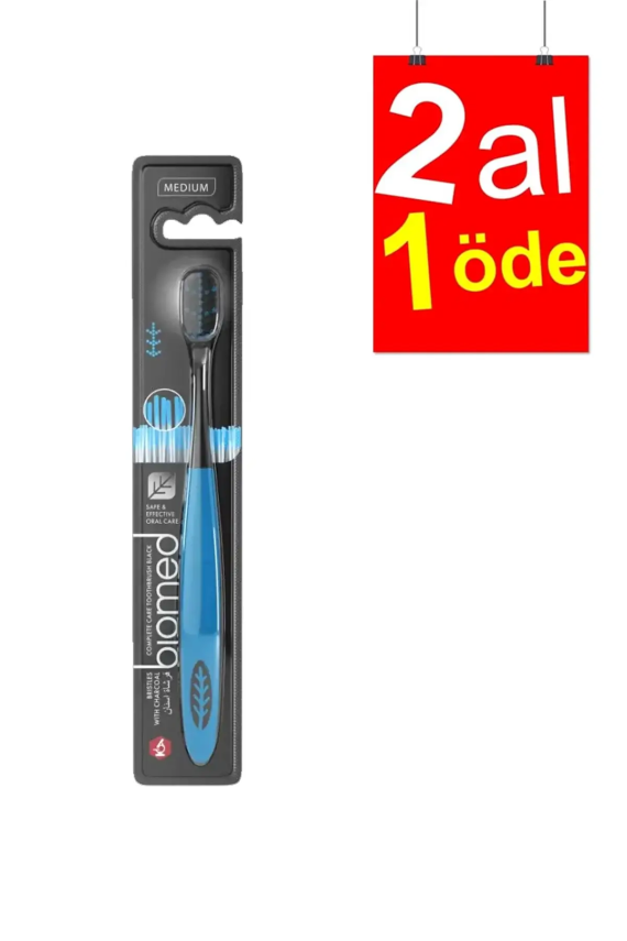 Biomed Black Diş Fırçası - Orta - - 1