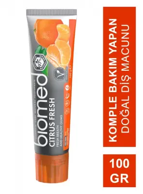 OUTLET - Biomed Citrus Fresh Diş Macunu 100 gr - Biomed