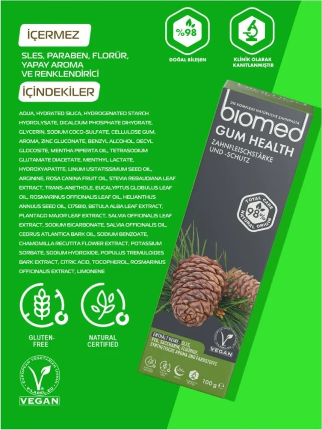 Biomed Gum Health Diş Macunu 100gr - 6