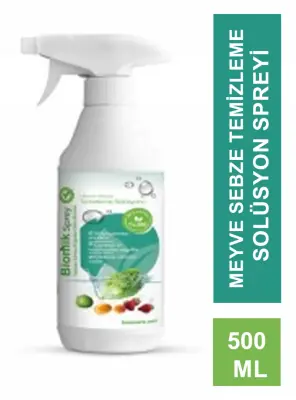 Biomik Meyve Sebze Temizleme Solüsyon Spreyi 500 ml - 2