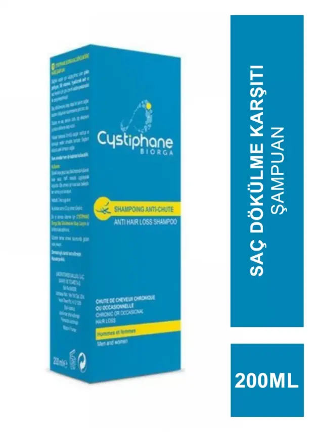 Biorga Cystiphane Saç Dökülmesine Karşı Şampuan 200 ml - 1