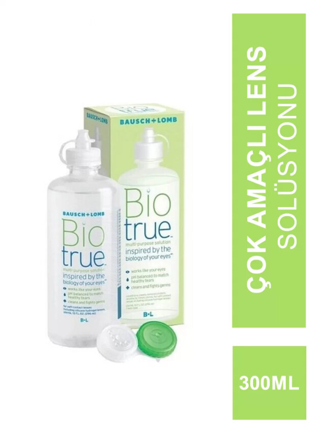 Biotrue Lens Solüsyonu 300 ml - Biotrue