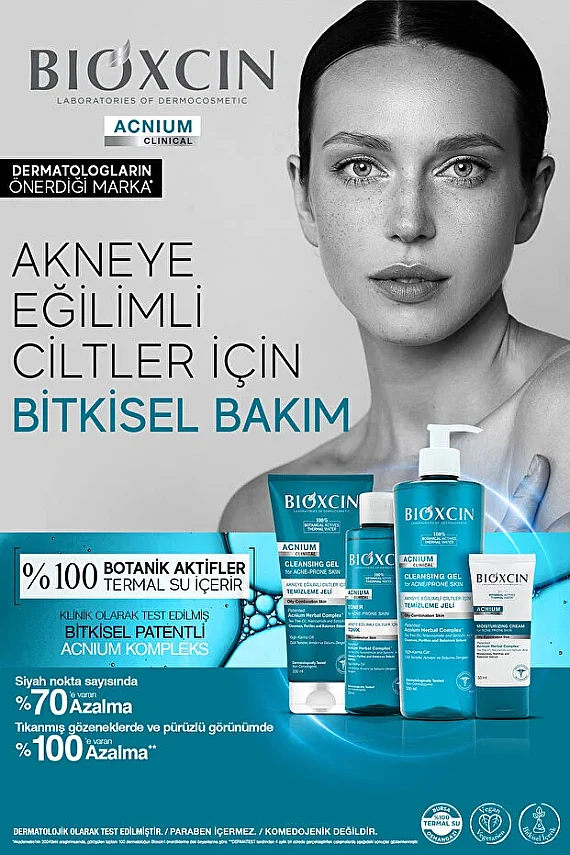 Bioxcin Acnium Yüz Yıkama Jeli Sebium Dengeleyici 200 ml - 4