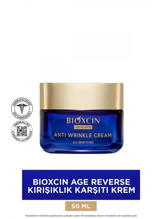 Bioxcin Age Reverse Kırışıklık Karşıtı Krem 50 ml - 2