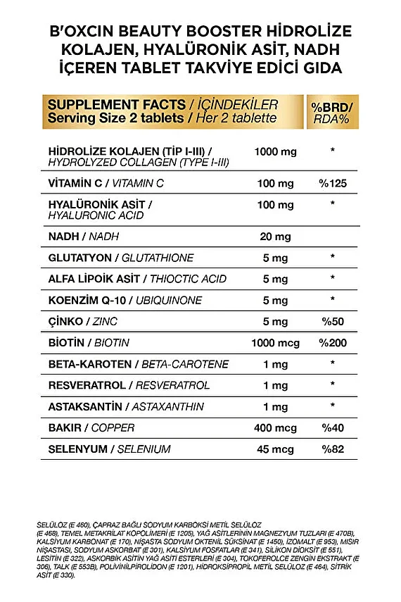 Bioxcin Beauty Booster 60 Tablet - 6