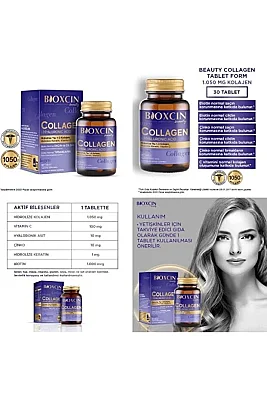 Bioxcin Beauty Collagen 30 Tablet 3 Al 2 Öde - 2