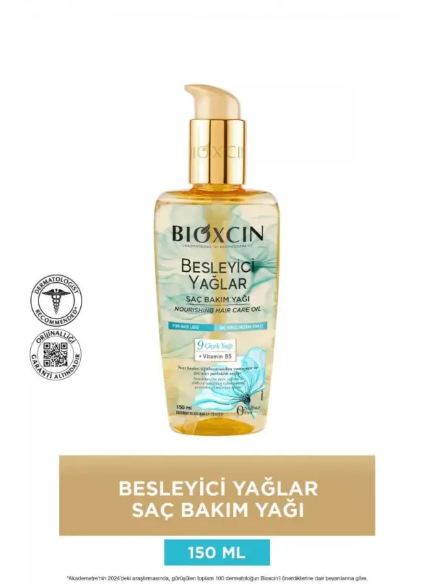 Bioxcin Besleyici Yağlar Saç Bakım Yağı 150ml - 1