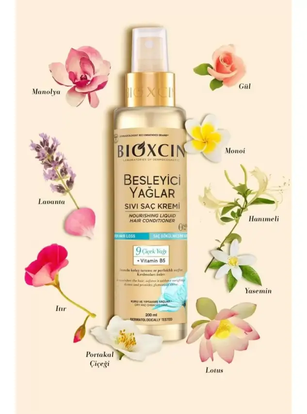 Bioxcin Besleyici Yağlar Sıvı Saç Kremi 200ml - 2