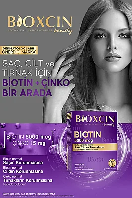 Bioxcin Biotin 5000mcg 30 Tablet - 8