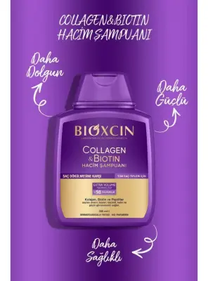 Bioxcin Collagen & Biotin Hacim Şampuanı 300 ml - 6