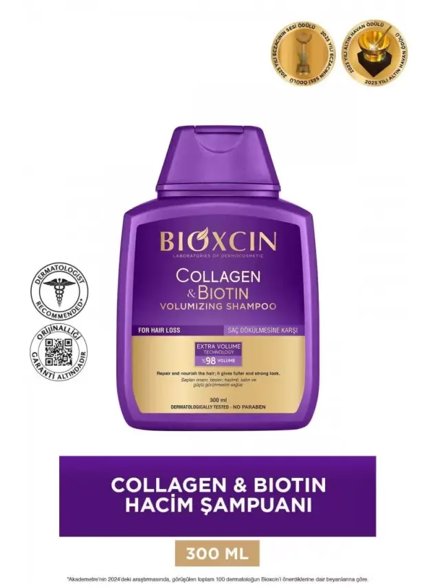 Bioxcin Collagen & Biotin Hacim Şampuanı 3AL2ÖDE - 2
