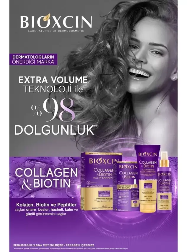 Bioxcin Collagen & Biotin Hacim Şampuanı 3AL2ÖDE - 3