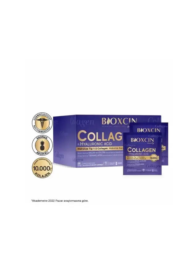 Bioxcin Collagen Hyaluronic Acid 30 Şase - 1